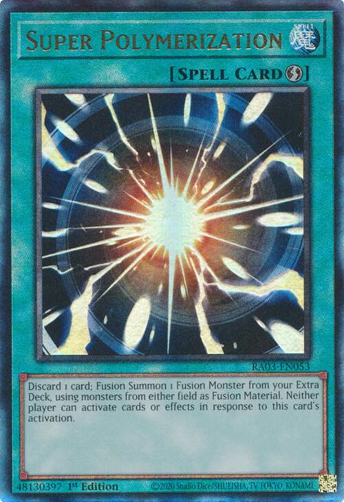 Super Polymerization (UTR) [RA03-EN053] Ultimate Rare 
