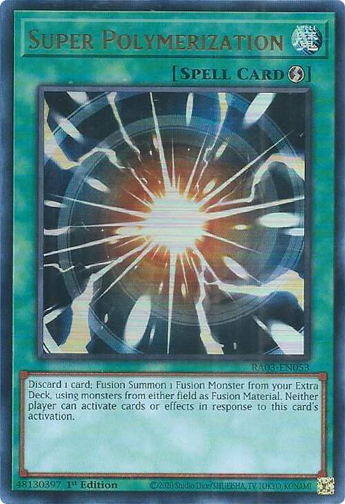 Super Polymerization (UR) [RA03-EN053] Ultra Rare 