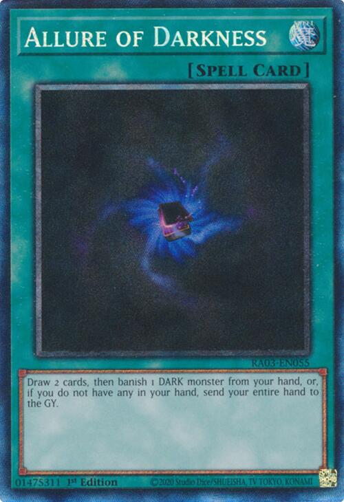 Allure of Darkness (CR) [RA03-EN055] Collector's Rare 