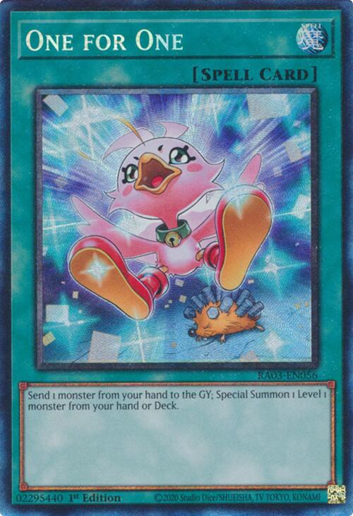 One for One (CR) [RA03-EN056] Collector's Rare 