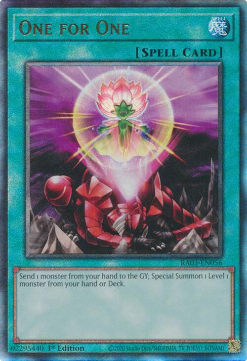 One for One (UTR) [RA03-EN056] Ultimate Rare 