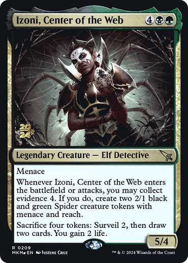 Izoni, Center of the Web [Murders at Karlov Manor Prerelease Promos] 