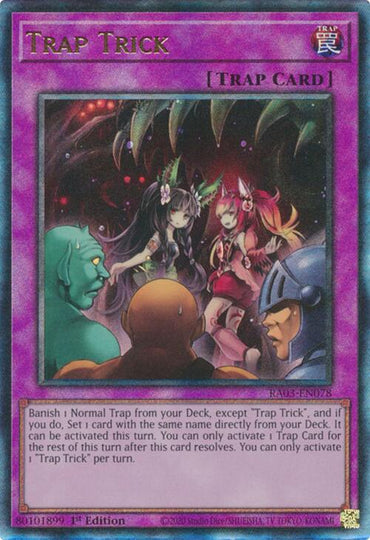 Trap Trick (UTR) [RA03-EN078] Ultimate Rare 