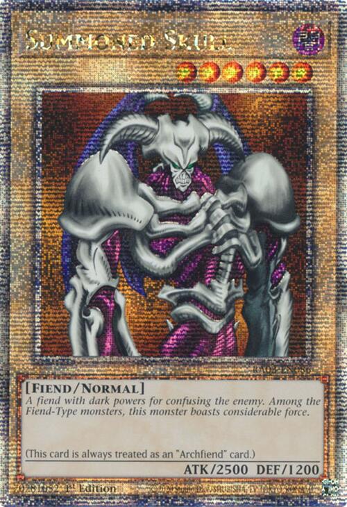 Summoned Skull (Quarter Century Secret Rare) [RA03-EN086] Quarter Century Secret Rare 