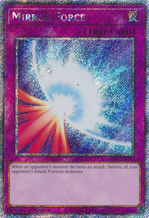 Mirror Force (Platinum Secret Rare) [RA03-EN093] Platinum Secret Rare 