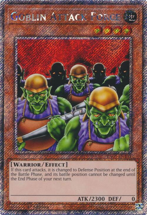 Goblin Attack Force (Platinum Secret Rare) [RA03-EN101] Platinum Secret Rare 