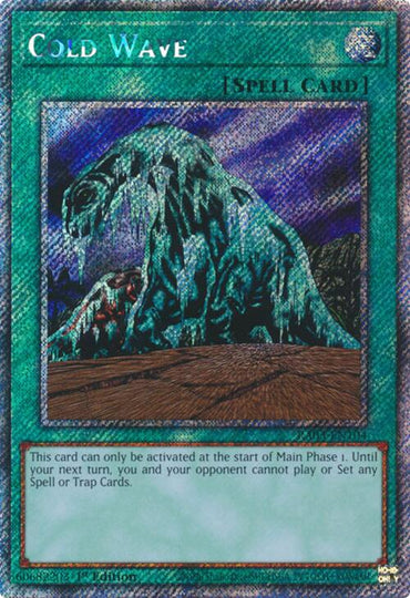 Cold Wave (Platinum Secret Rare) [RA03-EN104] Platinum Secret Rare 