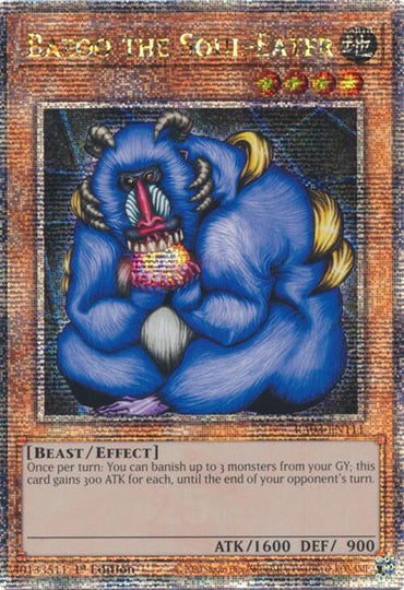 Bazoo the Soul-Eater (Quarter Century Secret Rare) [RA03-EN111] Quarter Century Secret Rare 