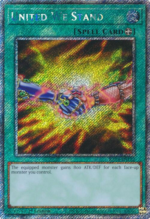 United We Stand (Platinum Secret Rare) [RA03-EN112] Platinum Secret Rare 