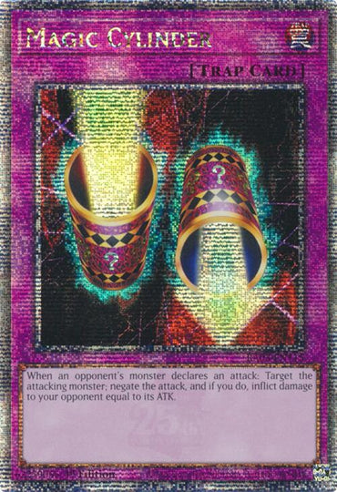 Magic Cylinder (Quarter Century Secret Rare) [RA03-EN115] Quarter Century Secret Rare 