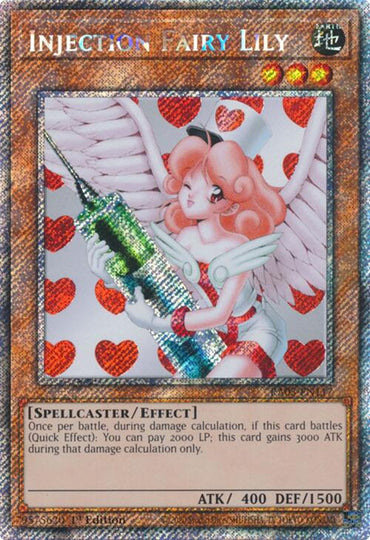 Injection Fairy Lily (Platinum Secret Rare) [RA03-EN117] Platinum Secret Rare 