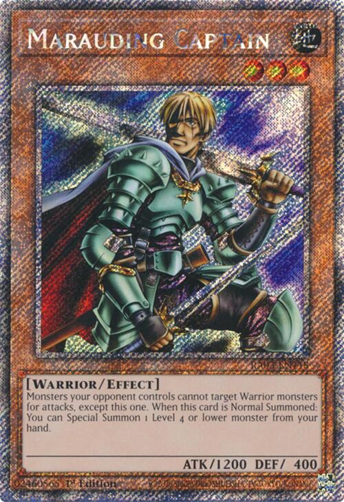 Marauding Captain (Platinum Secret Rare) [RA03-EN118] Platinum Secret Rare 