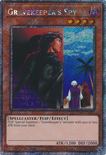 Gravekeeper's Spy (Platinum Secret Rare) [RA03-EN121] Platinum Secret Rare 