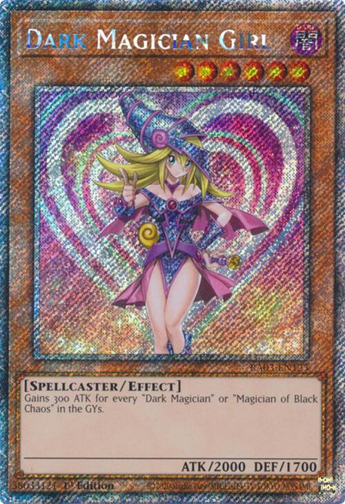 Dark Magician Girl (Platinum Secret Rare) [RA03-EN123] Platinum Secret Rare 