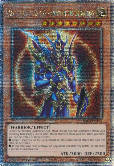 Black Luster Soldier - Envoy of the Beginning (Quarter Century Secret Rare) [RA03-EN132] Quarter Century Secret Rare 