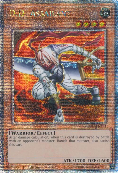 DD Assailant (Quarter Century Secret Rare) [RA03-EN141] Quarter Century Secret Rare 