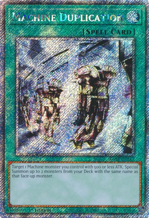 Machine Duplication (Platinum Secret Rare) [RA03-EN145] Platinum Secret Rare 