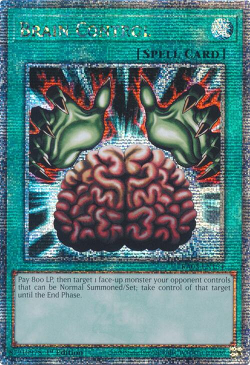 Brain Control (Quarter Century Secret Rare) [RA03-EN154] Quarter Century Secret Rare 