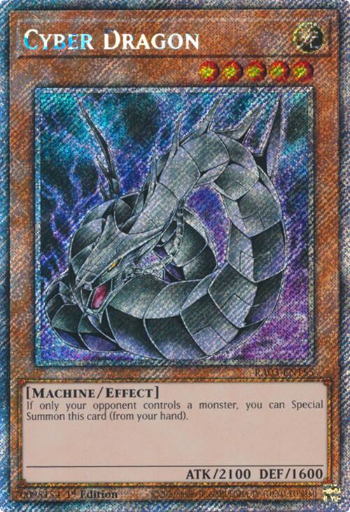 Cyber ​​Dragon (Platinum Secret Rare) [RA03-EN155] Platinum Secret Rare 