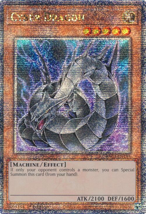 Cyber ​​Dragon (Quarter Century Secret Rare) [RA03-EN155] Quarter Century Secret Rare 