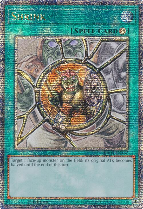 Shrink (Quarter Century Secret Rare) [RA03-EN162] Quarter Century Secret Rare 