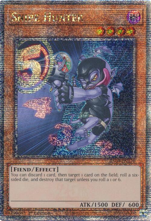 Snipe Hunter (Quarter Century Secret Rare) [RA03-EN170] Quarter Century Secret Rare 