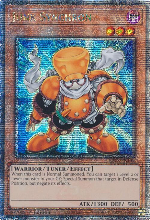 Junk Synchron (Quarter Century Secret Rare) [RA03-EN199] Quarter Century Secret Rare 