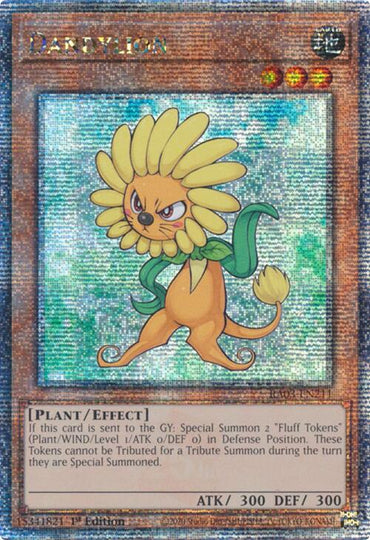 Dandylion (Quarter Century Secret Rare) [RA03-EN211] Quarter Century Secret Rare 