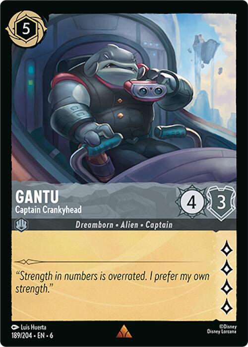 Gantu - Captain Crankyhead (189/204) [Azurite Sea] 