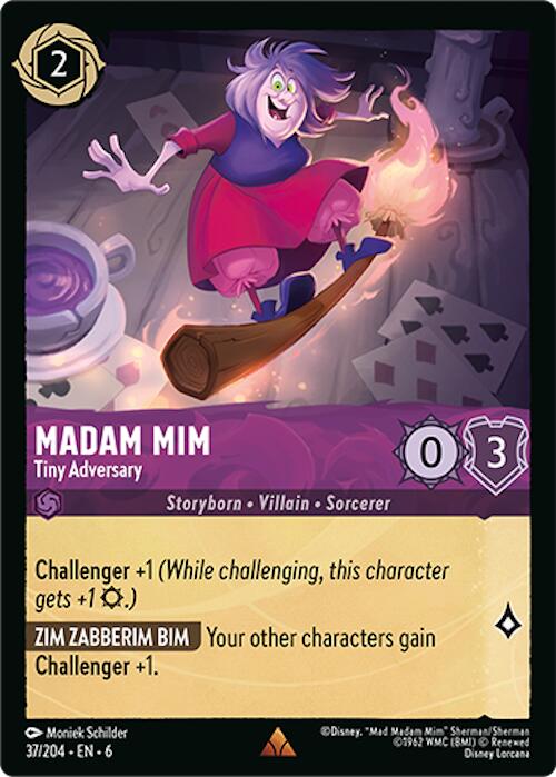 Madam Mim - Tiny Adversary (37/204) [Azurite Sea] 