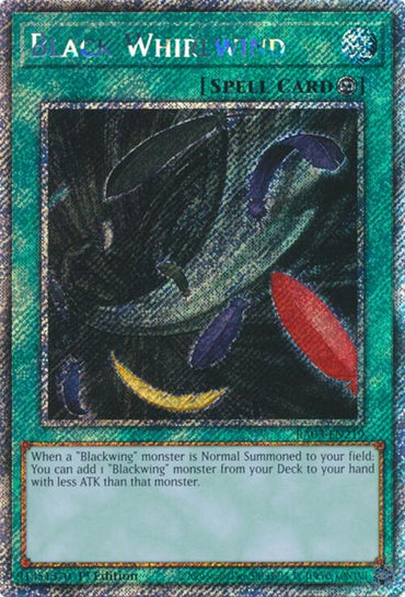 Black Whirlwind (Platinum Secret Rare) [RA03-EN219] Platinum Secret Rare 