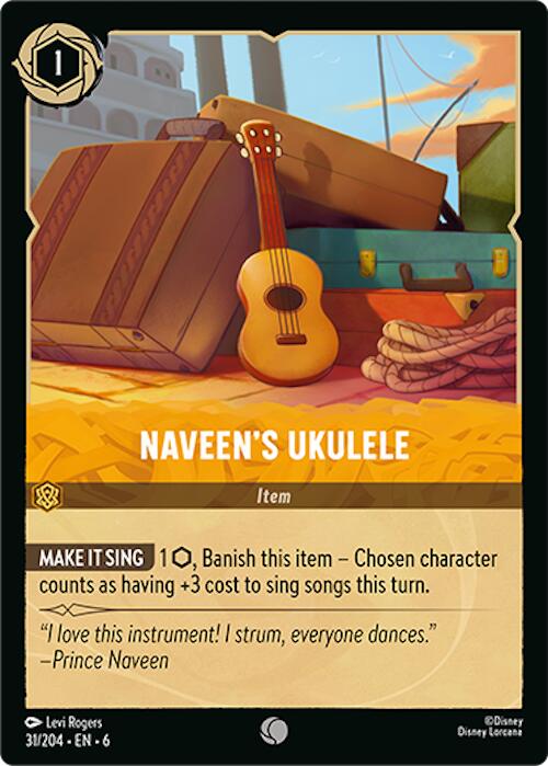 Naveen's Ukulele (31/204) [Azurite Sea] 