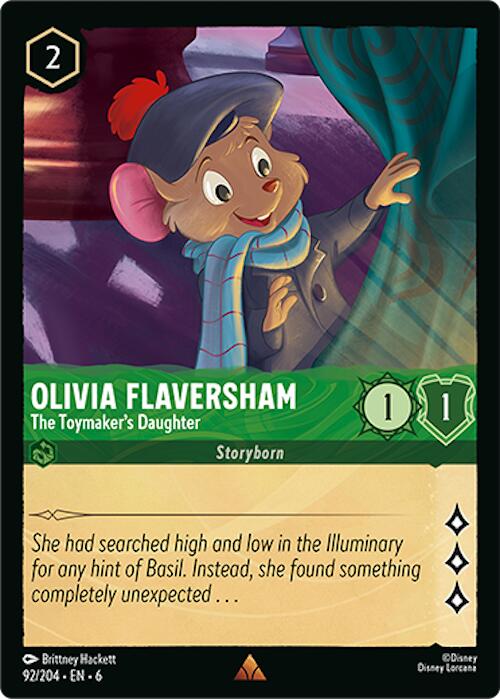 Olivia Flaversham - The Toymaker's Daughter (92/204) [Azurite Sea] 