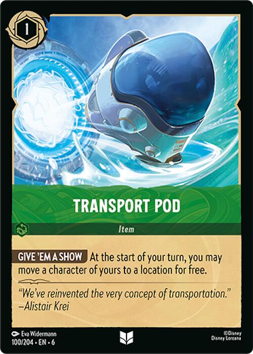 Transport Pod (100/204) [Azurite Sea] 