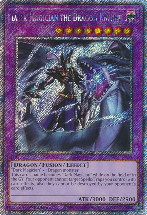 Dark Magician the Dragon Knight (Platinum Secret Rare) [RA03-EN268] Platinum Secret Rare 