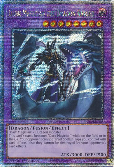 Dark Magician the Dragon Knight (Quarter Century Secret Rare) [RA03-EN268] Quarter Century Secret Rare 