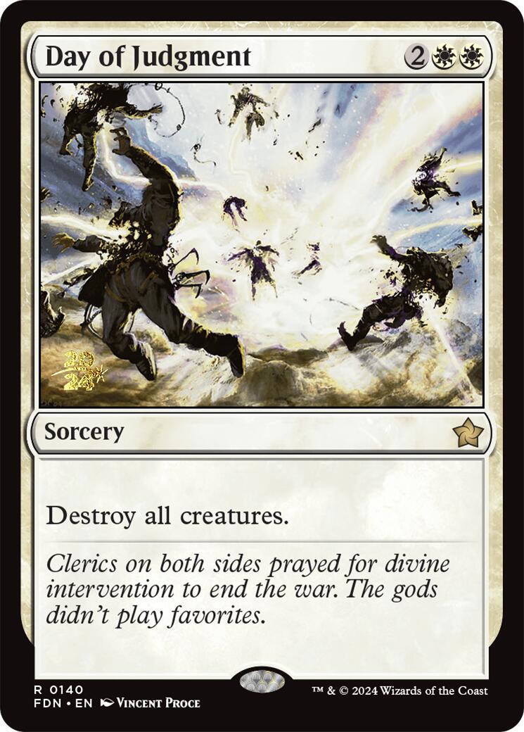 Day of Judgment [Foundations Prerelease Promos] 