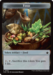 Food // Treasure Double-Sided Token [Foundations Tokens] 