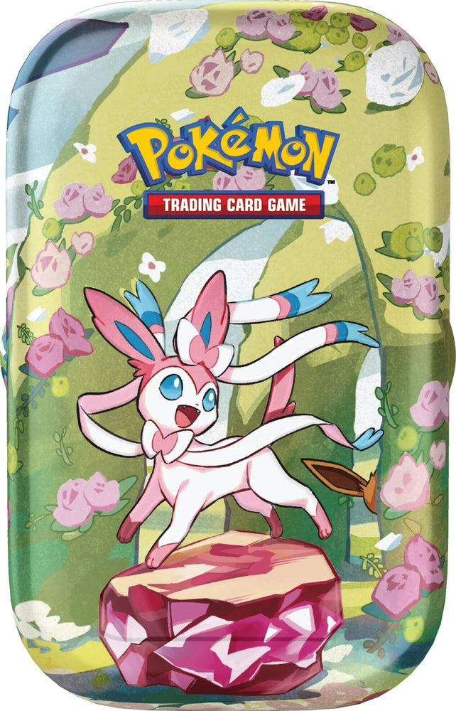 Scarlet &amp; Violet: Prismatic Evolutions Mini Tin (Sylveon) 