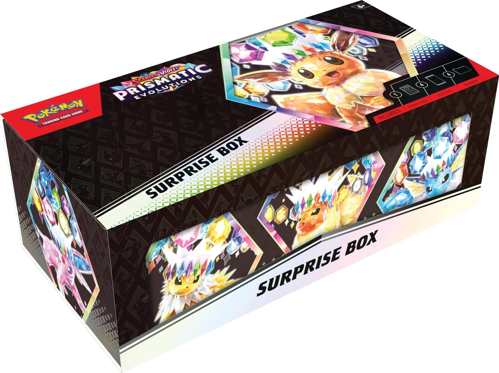 Scarlet & Violet: Prismatic Evolutions Surprise Box 