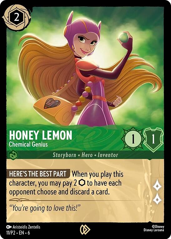 Honey Lemon - Chemical Genius (11/P2) [Promo Cards]