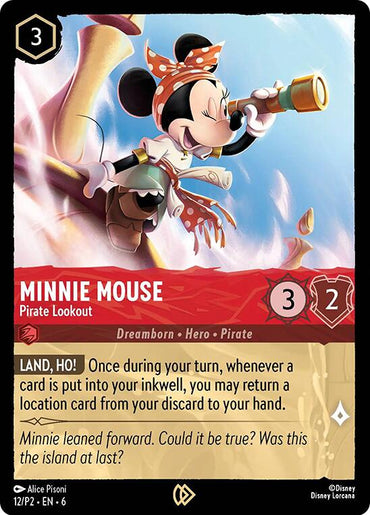 Minnie Mouse - Pirate Lookout (12/P2) [Promo Cards] 