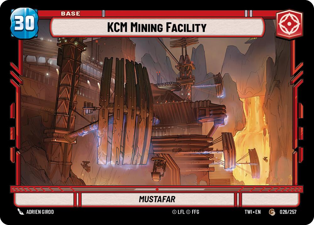KCM Mining Facility // Battle Droid (026/257 // T01/T02) [Twilight of the Republic] 