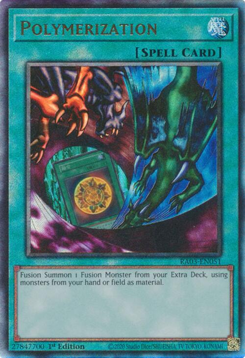 Polymerization (Alternate Art) (PUR) [RA03-EN051] Prismatic Ultimate Rare 