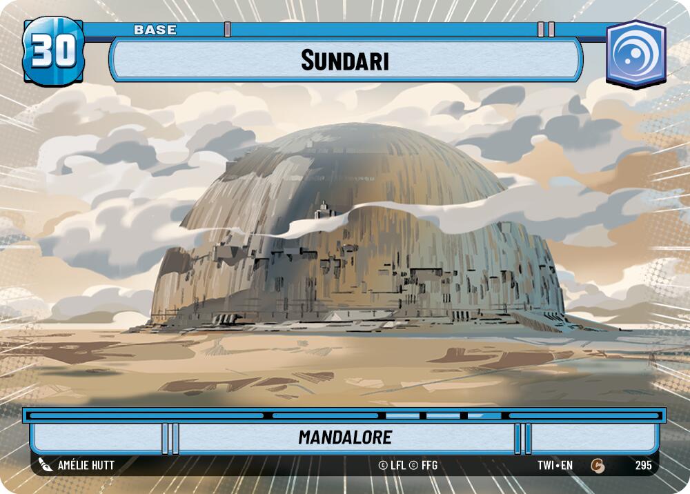 Sundari // Battle Droid (Hyperspace) (295 // T03) [Twilight of the Republic] 