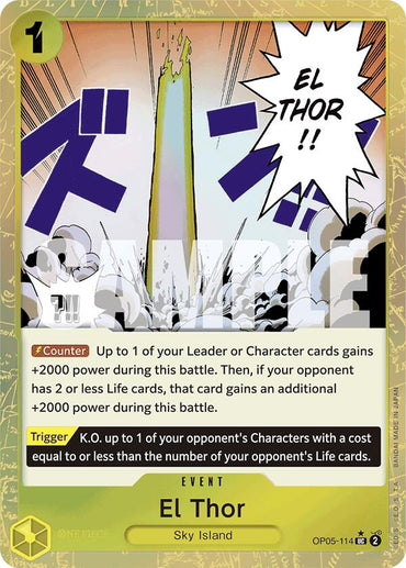 The Thor (Textured Foil) [Premium Booster -The Best-] 