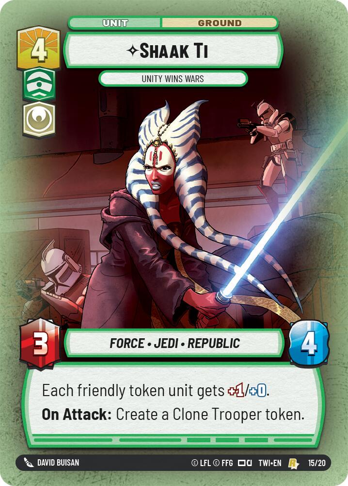 Shaak Ti - Unity Wins Wars (15/20) [Twilight of the Republic: Weekly Play] 