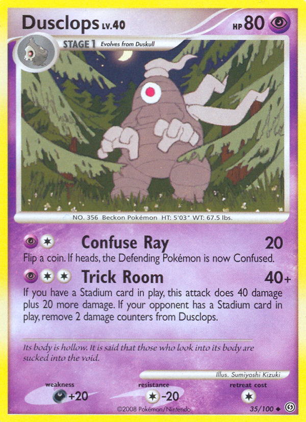 Dusclops (35/100) [Diamond &amp; Pearl: Stormfront] 