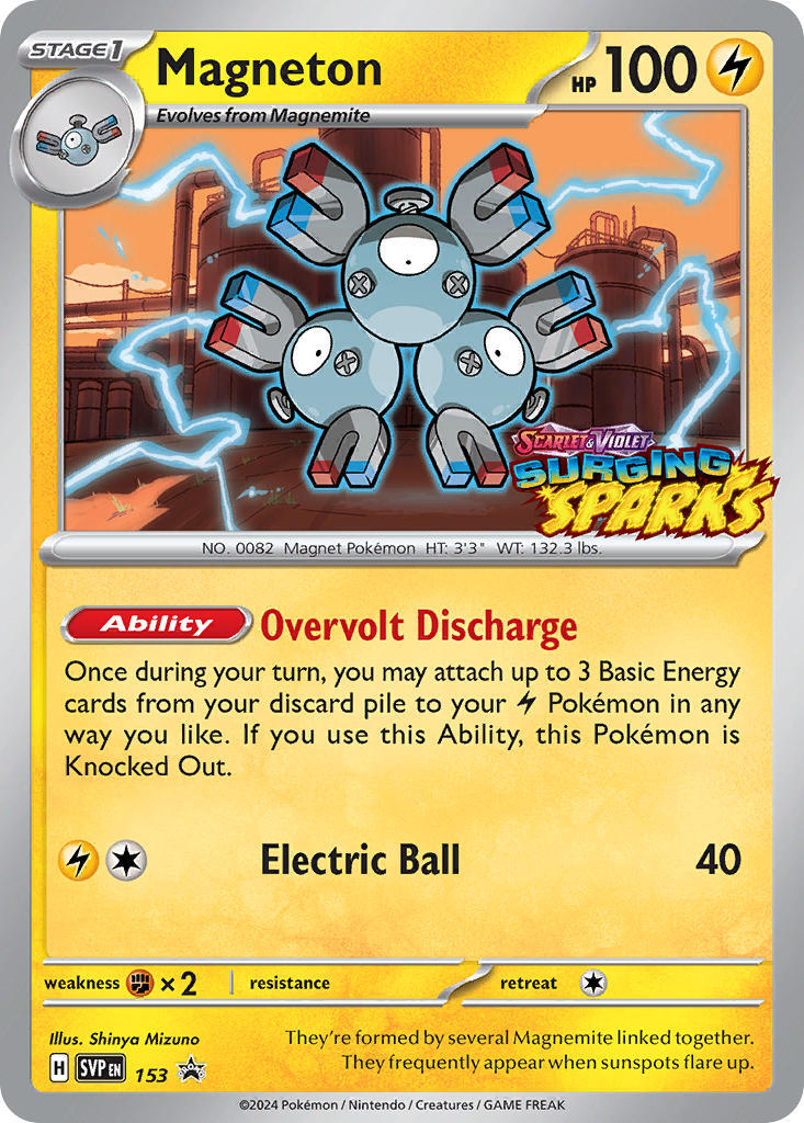 Magneton (153) [Scarlet & Violet: Black Star Promos] 