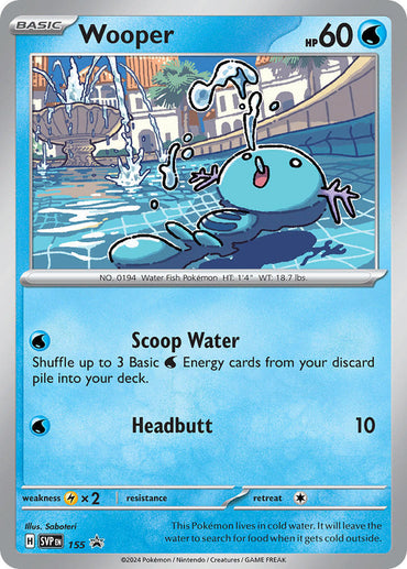 Wooper (155) [Scarlet &amp; Violet: Black Star Promos] 